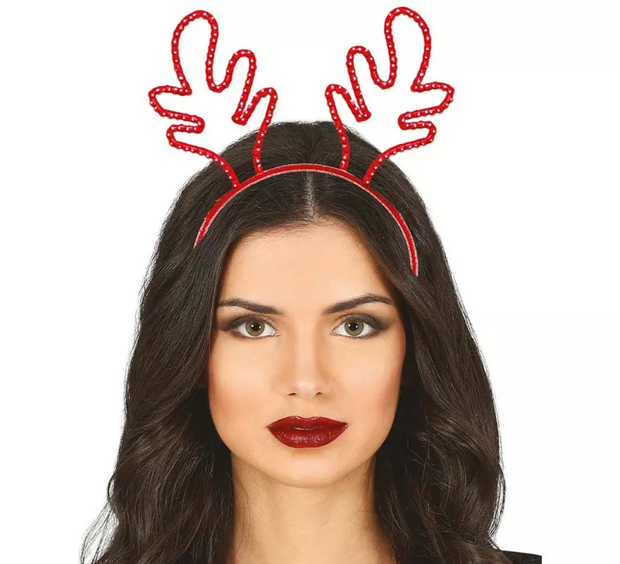 Translation missing: pt-PT.Diadema de Reno de borde metálico