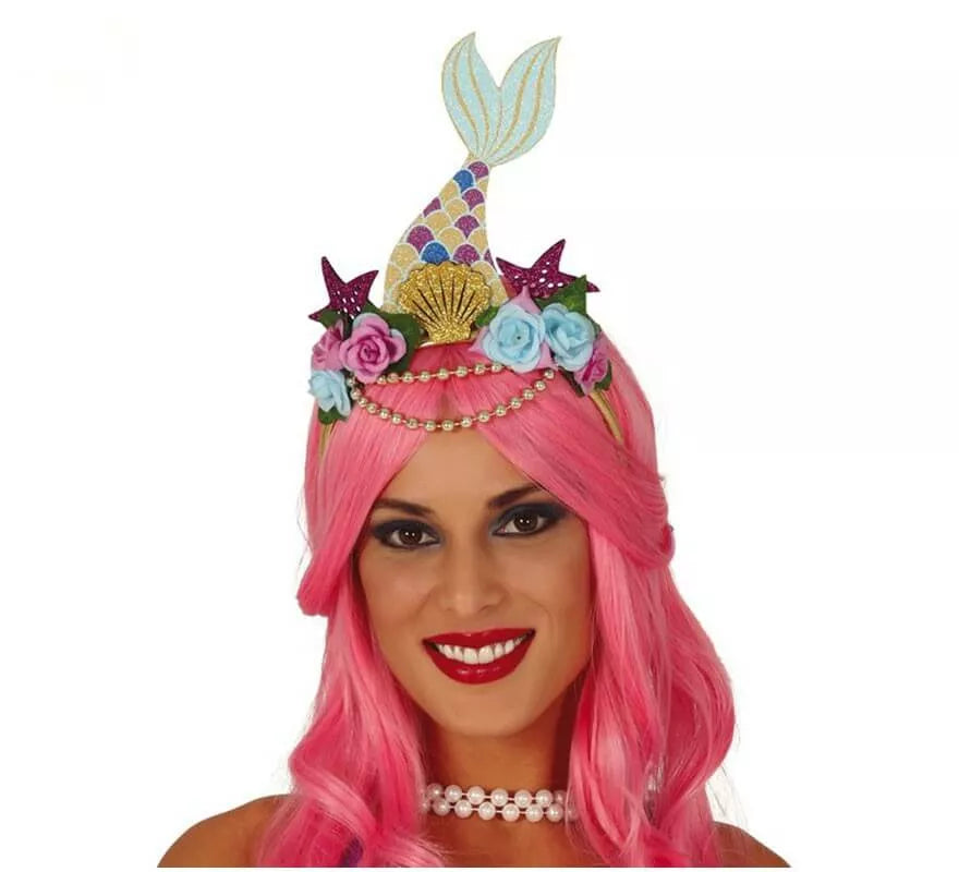 Translation missing: pt-PT.Diadema de Sirena con Flores