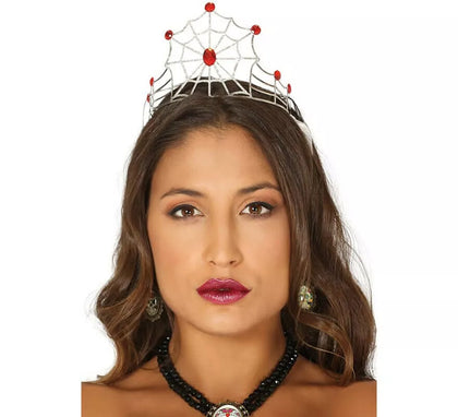 Diadema de Telaraña Metálica