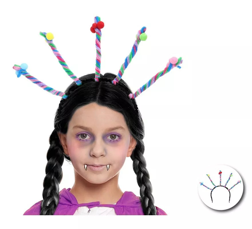 Translation missing: pt-PT.Diadema de Trenzas de peluche infantil