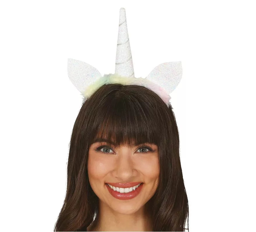 Translation missing: pt-PT.Diadema de Unicornio Blanco