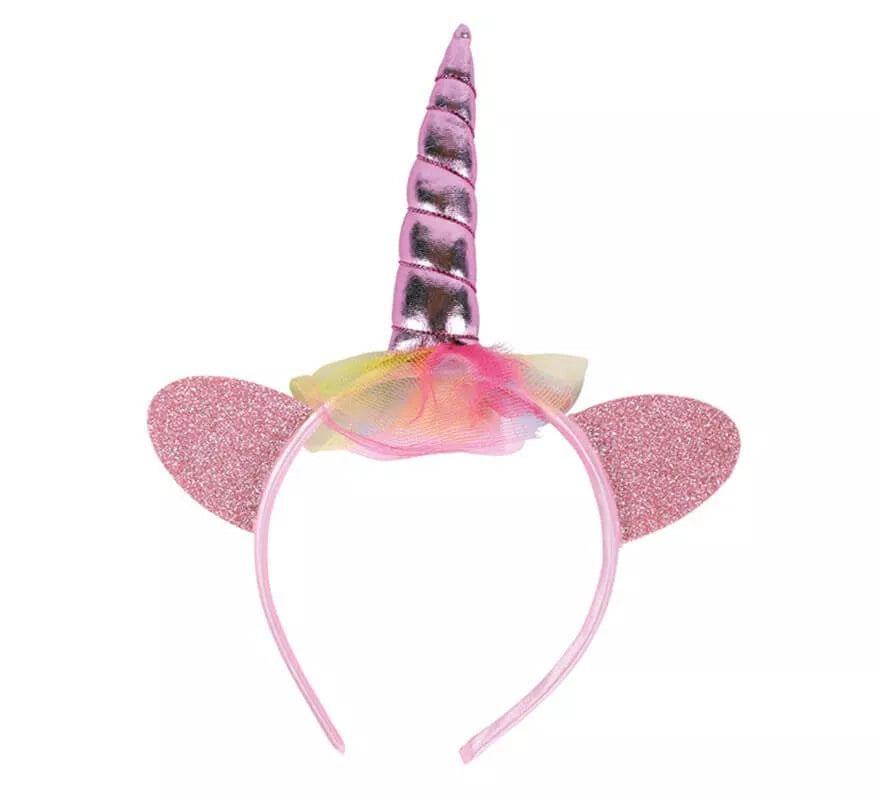 Translation missing: pt-PT.Diadema de Unicornio rosa infantil