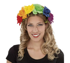 Arco-íris Flor Headband