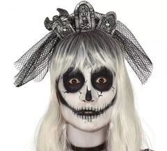 Headband Headstones com véu