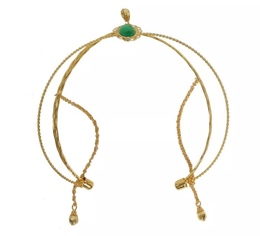 Translation missing: pt-PT.Diadema Medieval Metálica Oro