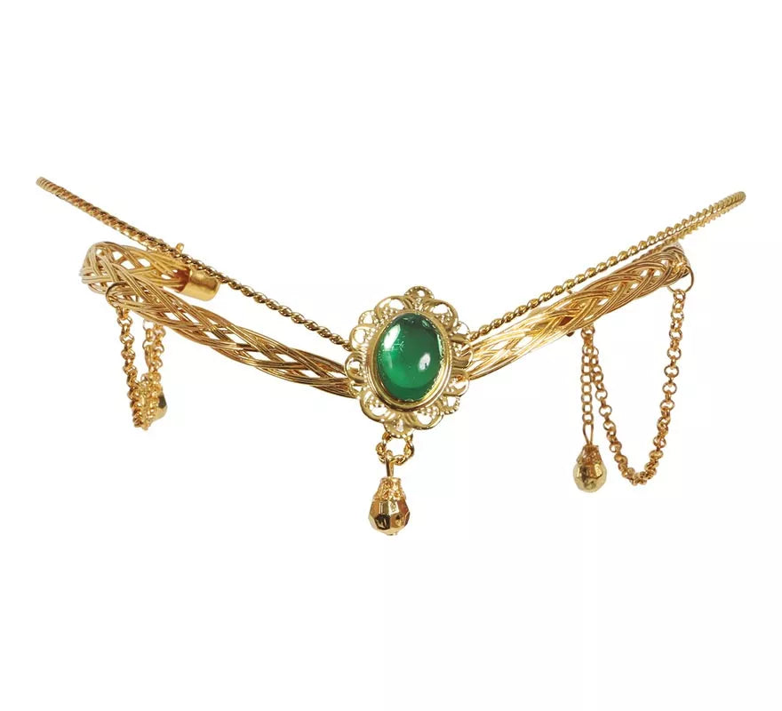 Translation missing: pt-PT.Diadema Medieval Metálica Oro