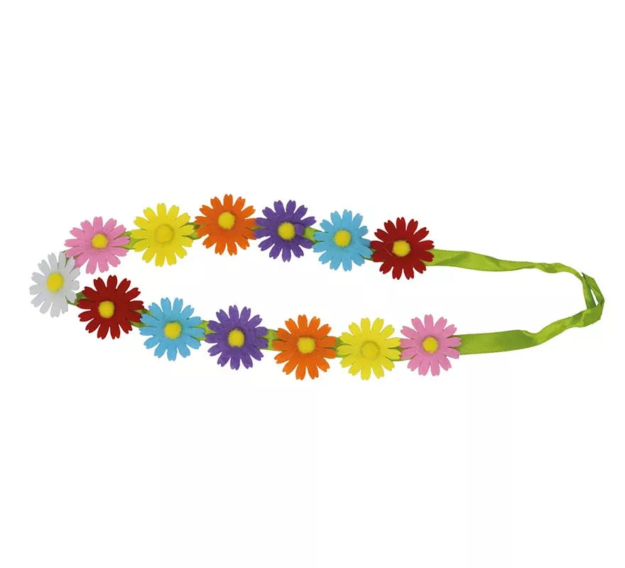 Translation missing: pt-PT.Diadema o Cinta con Flores Multicolor