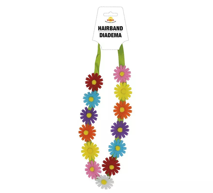 Translation missing: pt-PT.Diadema o Cinta con Flores Multicolor