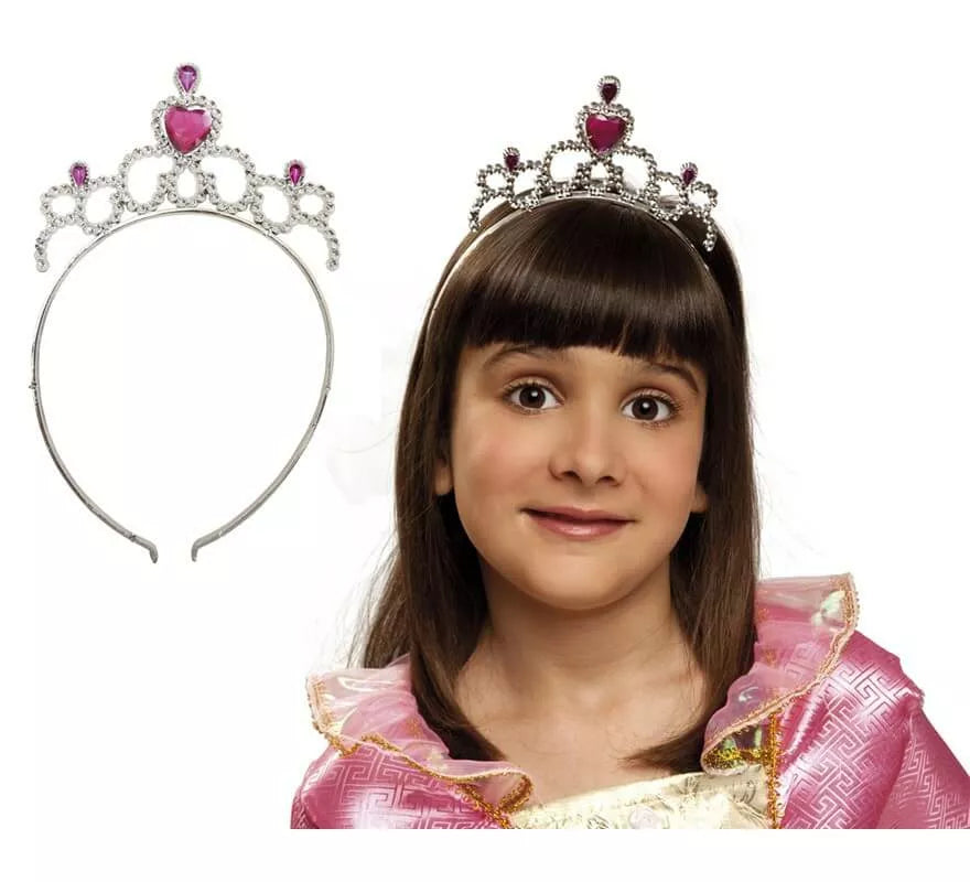 Translation missing: pt-PT.Diadema o Tiara plata de Princesa