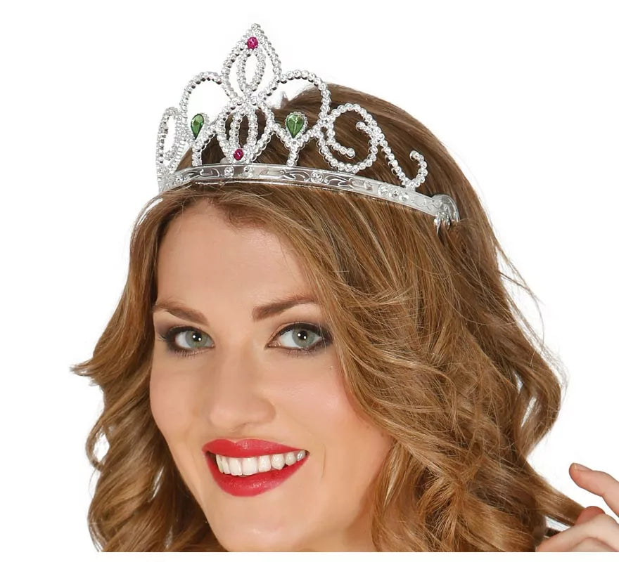 Translation missing: pt-PT.Diadema o Tiara plata para Princesas
