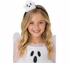 Faixa de cabeça fantasma de peluche