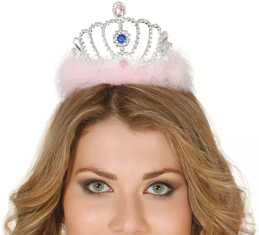 Translation missing: pt-PT.Diadema Plata con plumas