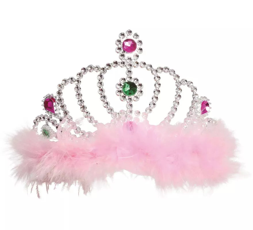 Translation missing: pt-PT.Diadema Plata con plumas