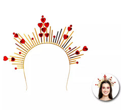 Tiara Rainha Vermelha Halo