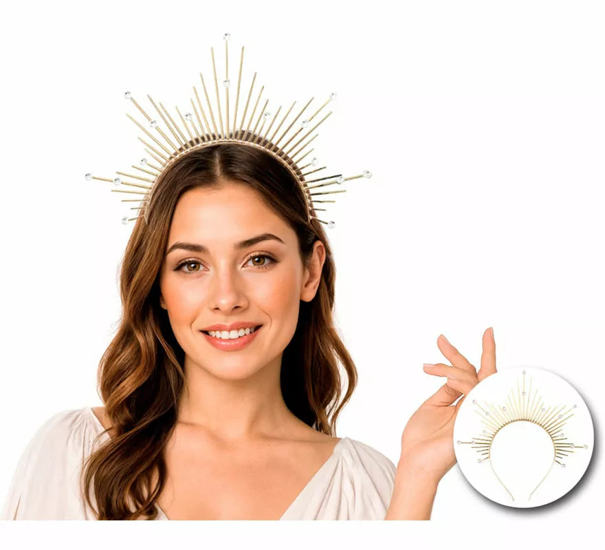 Translation missing: pt-PT.Diadema Halo de Ángel de Metal