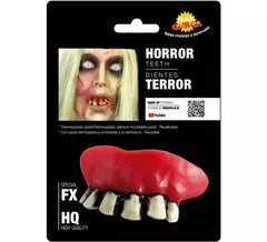 Dentes de monstro para o Halloween