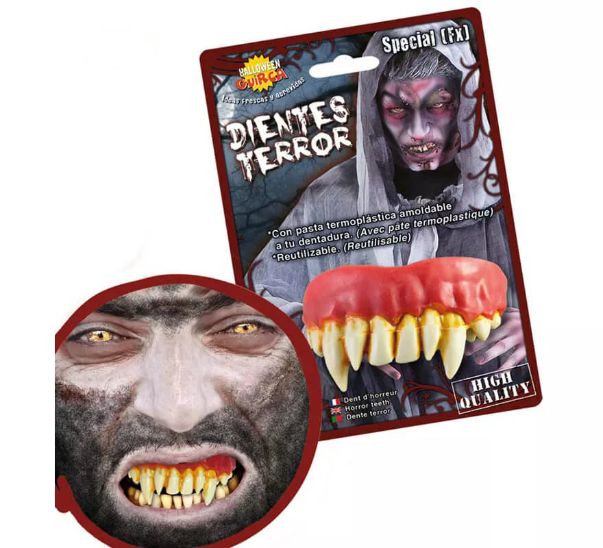 Translation missing: pt-PT.Dientes de Monstruo Vampiro para Halloween