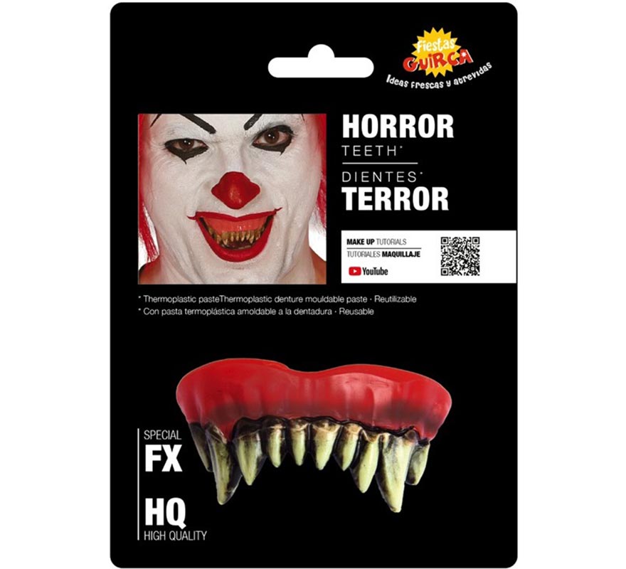 Translation missing: pt-PT.Dientes Monstruo Zombie para Halloween