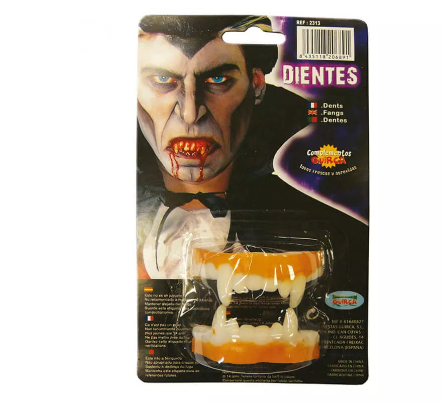Translation missing: pt-PT.Dientes Vampiro de látex para Halloween