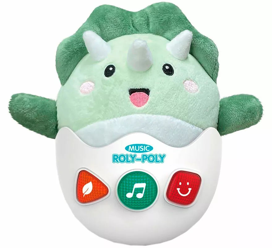 Translation missing: pt-PT.Dino Huevo Musical con Luz y Sonido de 22 cm