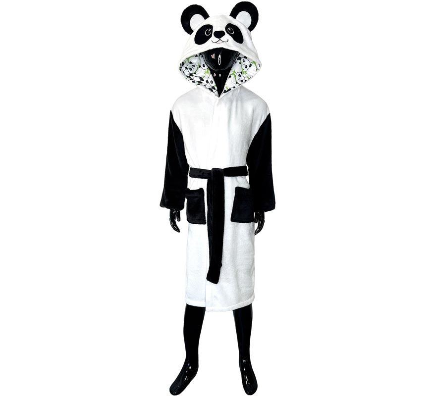 Translation missing: pt-PT.Disfraz Albornoz Paco Panda para adulto