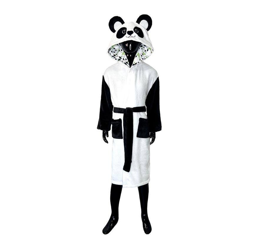 Translation missing: pt-PT.Disfraz Albornoz Paco Panda para niños