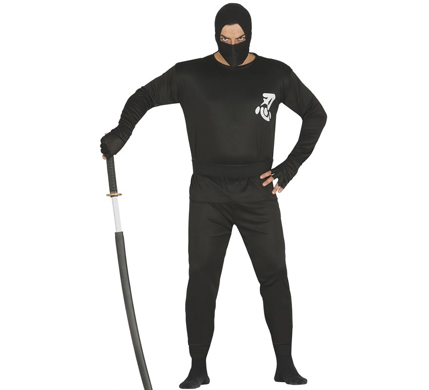 Translation missing: pt-PT.Disfraz barato de Ninja para hombre