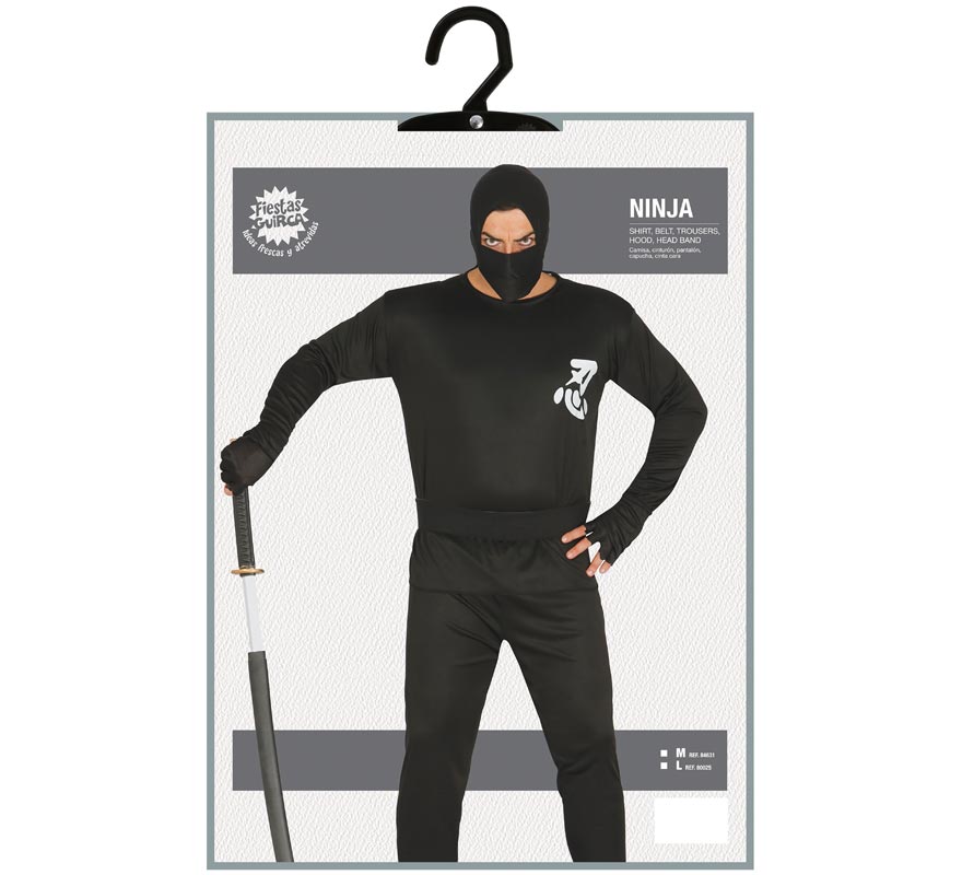 Translation missing: pt-PT.Disfraz barato de Ninja para hombre