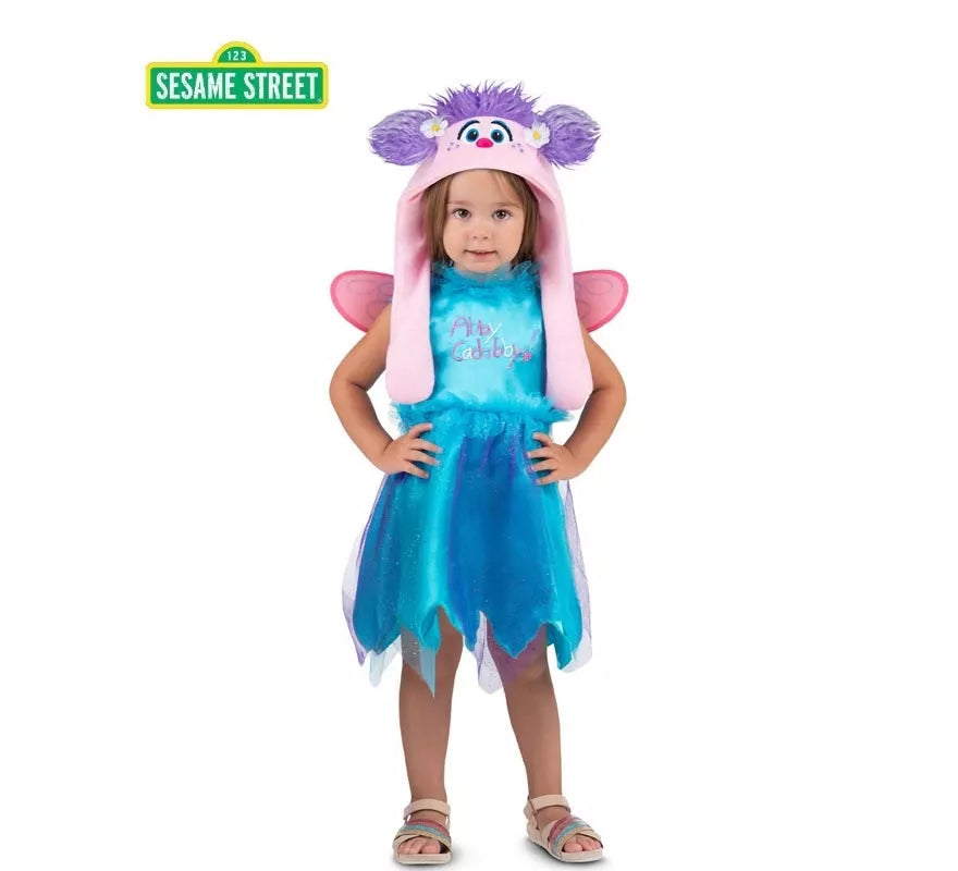 Translation missing: pt-PT.Disfraz de Abby Surprise azul con sombrero para bebé y niña