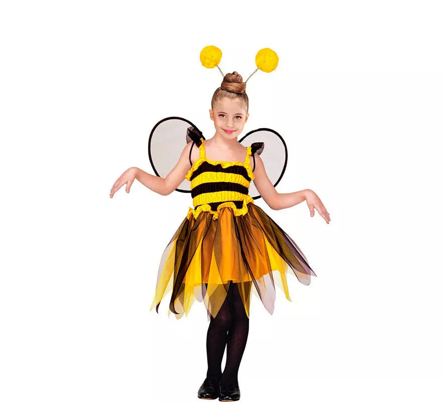 Disfraz de Abeja con Antenas grandes para niña