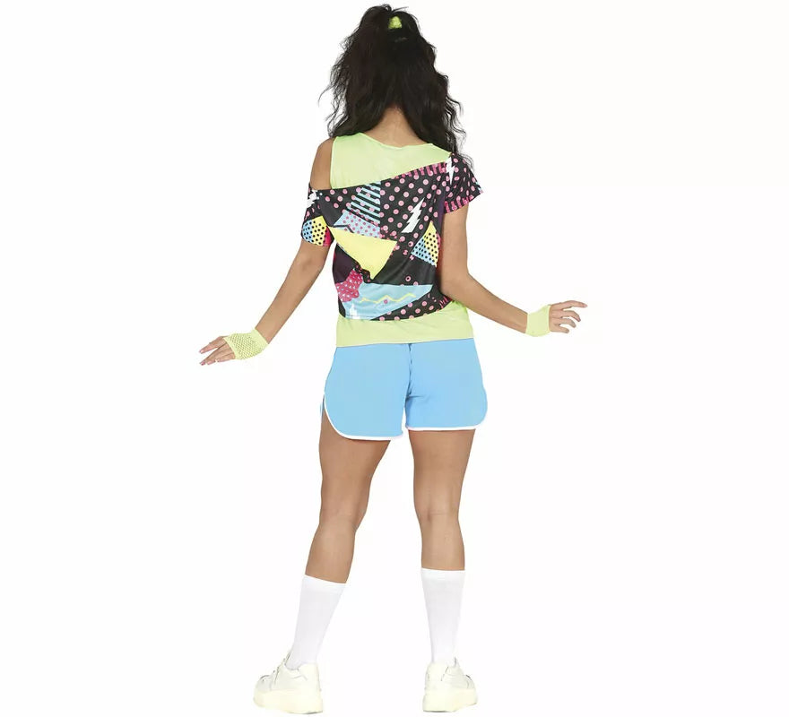 Translation missing: pt-PT.Disfraz de Aerobic de los 80' para mujer