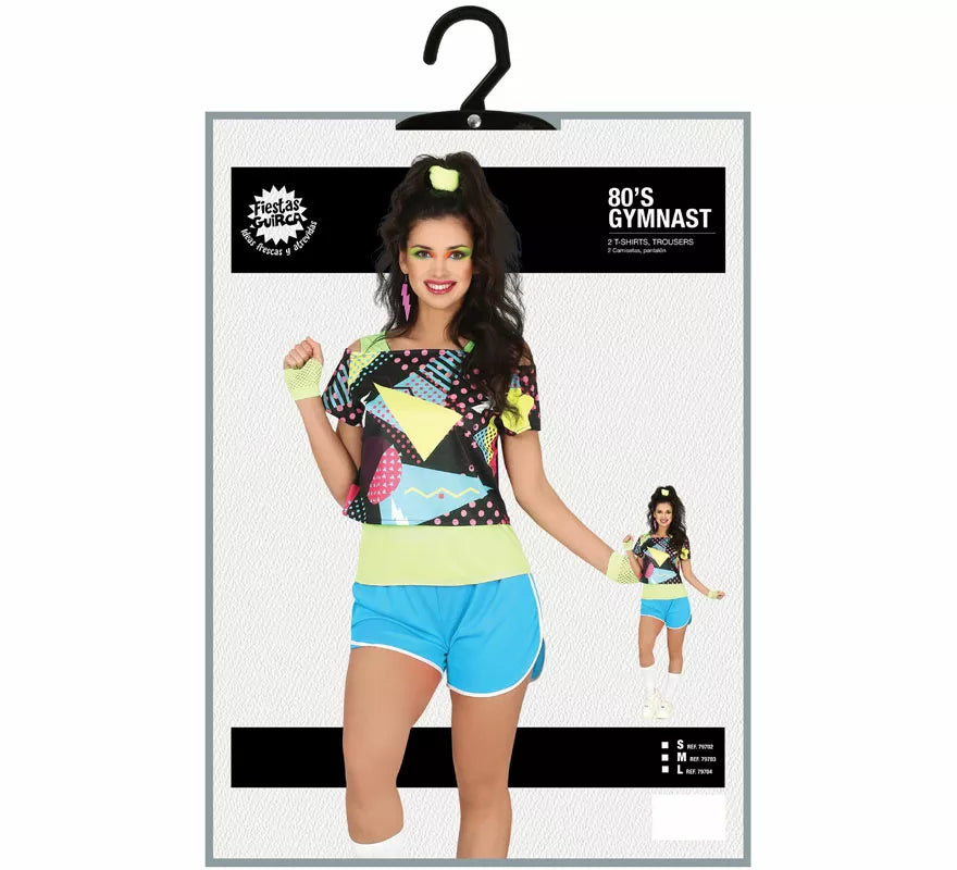Translation missing: pt-PT.Disfraz de Aerobic de los 80' para mujer