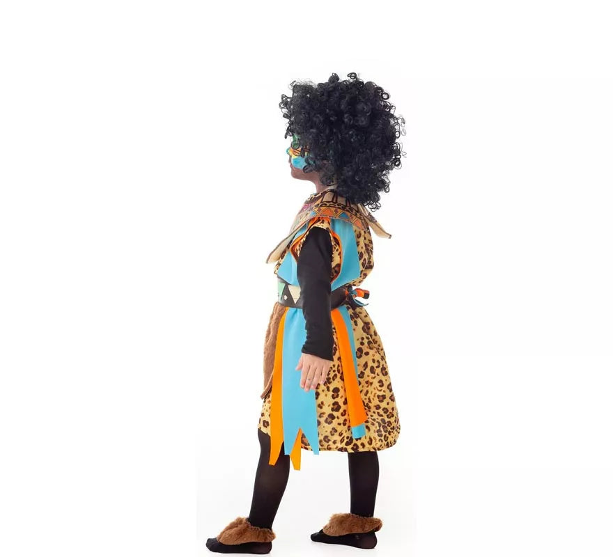 Translation missing: pt-PT.Disfraz de Africana de Tribu para niños
