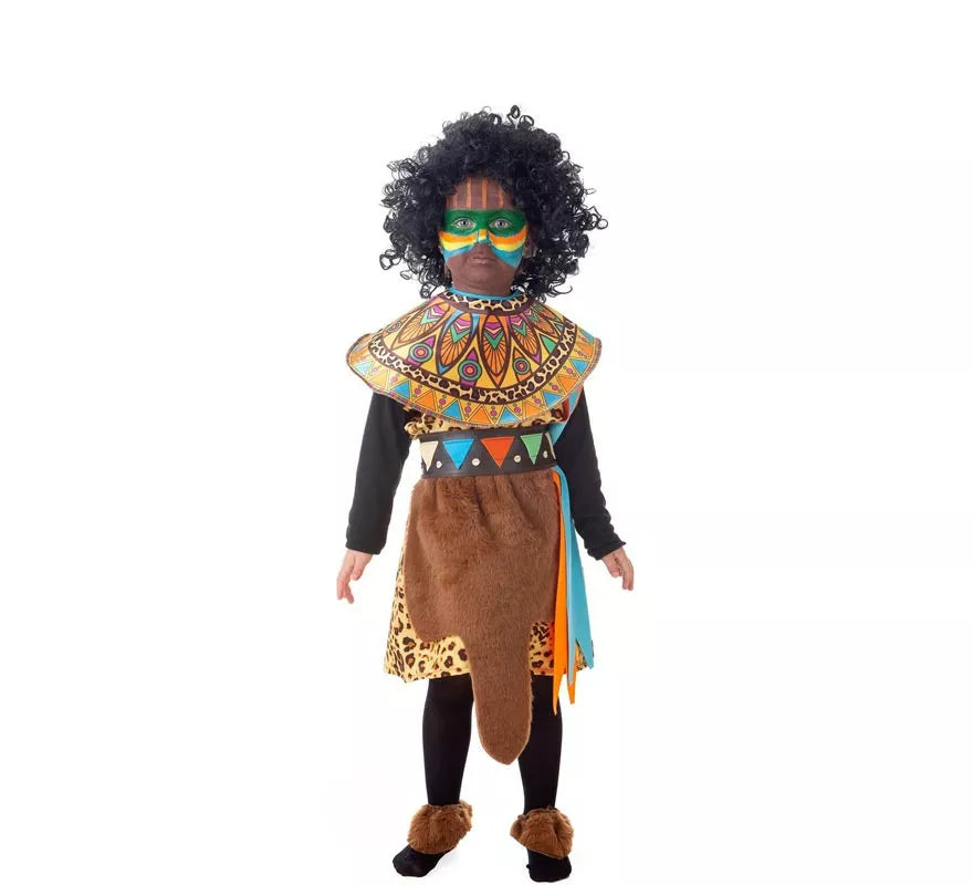 Translation missing: pt-PT.Disfraz de Africana de Tribu para niños