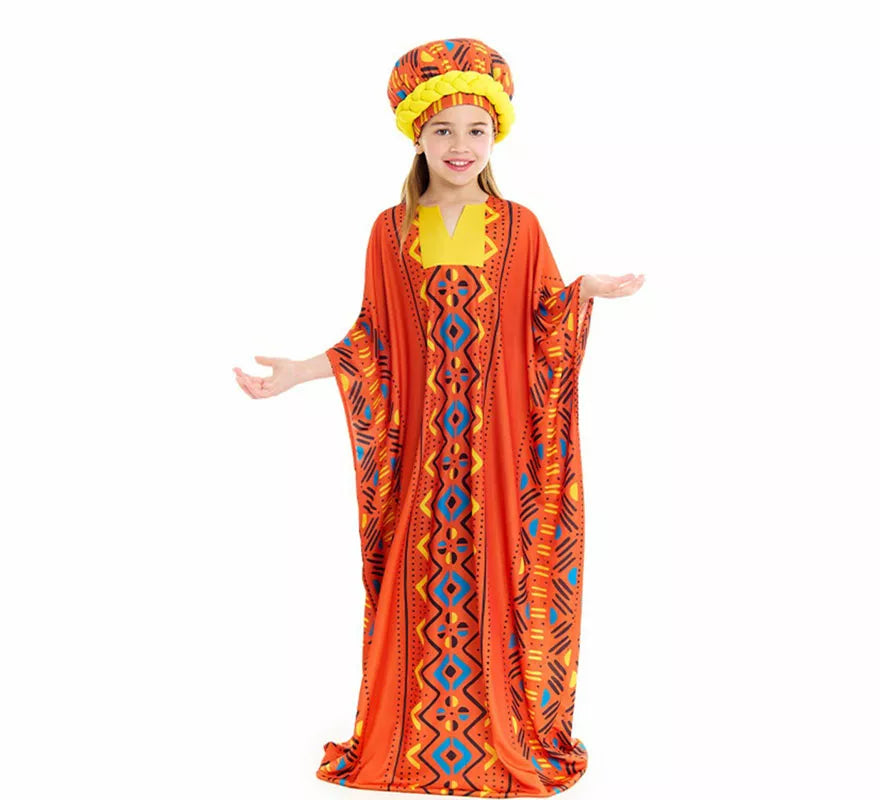 Translation missing: pt-PT.Disfraz de Africana Túnica para niña