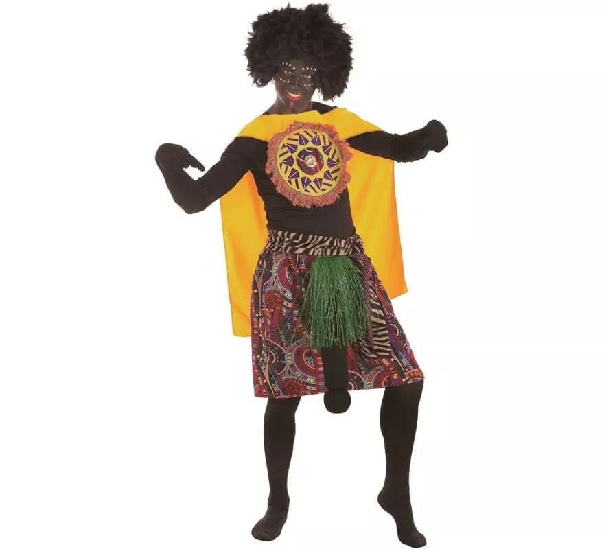 Translation missing: pt-PT.Disfraz de Africano con Sorpresa para hombre