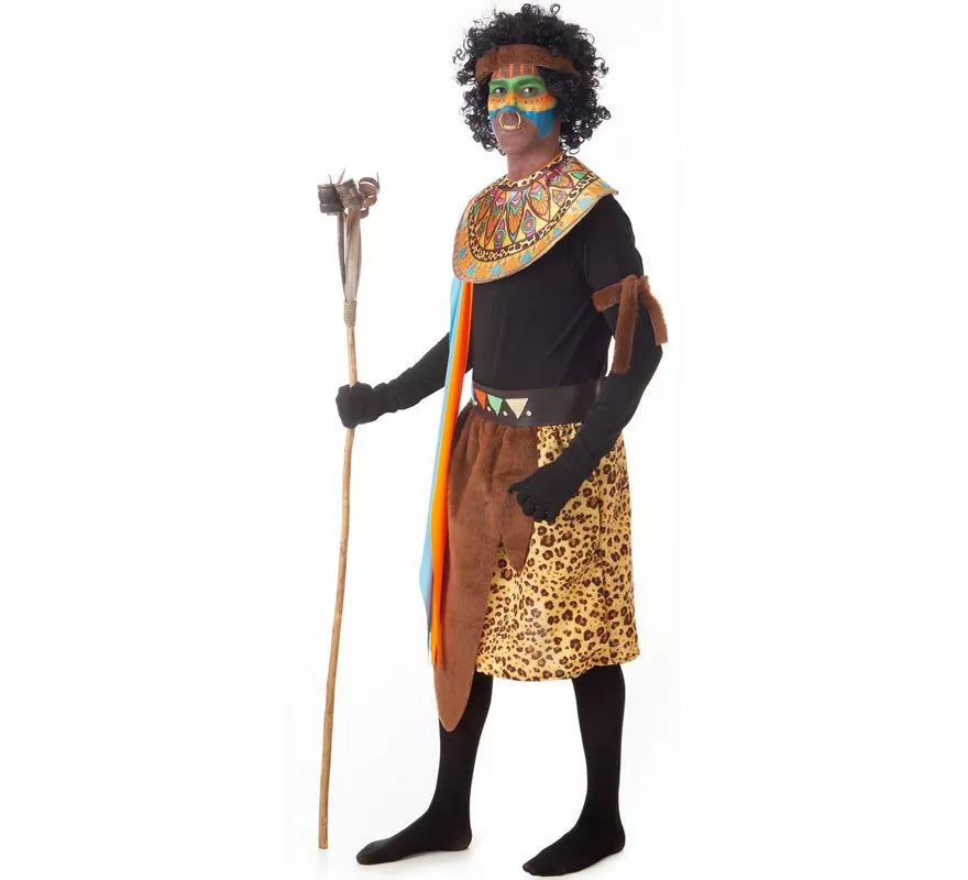 Translation missing: pt-PT.Disfraz de Africano de Tribu para hombre