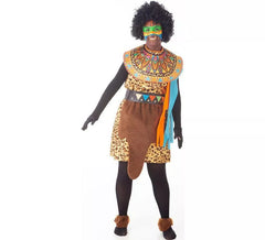 Traje de tribo africana para mulheres