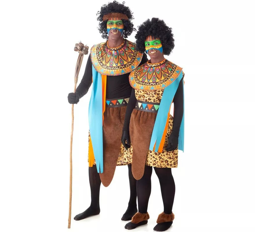 Translation missing: pt-PT.Disfraz de Africano de Tribu para mujer