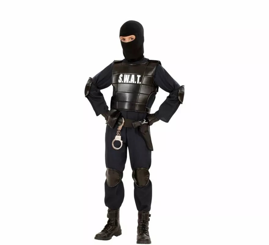 Translation missing: pt-PT.Disfraz de Agente Policía SWAT para niño