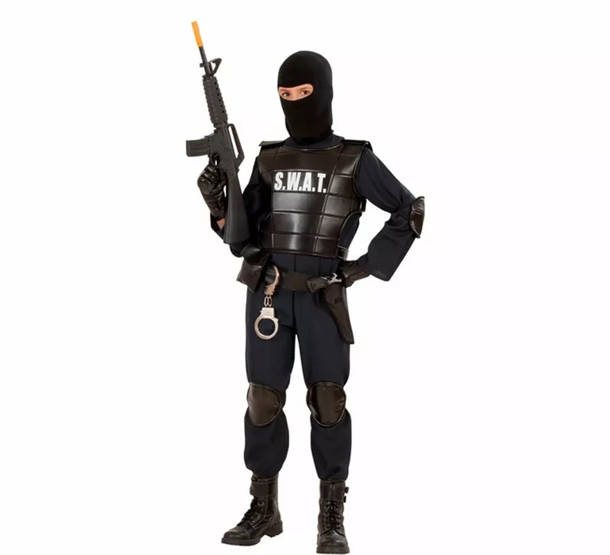 Translation missing: pt-PT.Disfraz de Agente Policía SWAT para niño