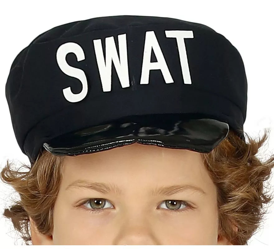 Translation missing: pt-PT.Disfraz de Agente Swat para niño