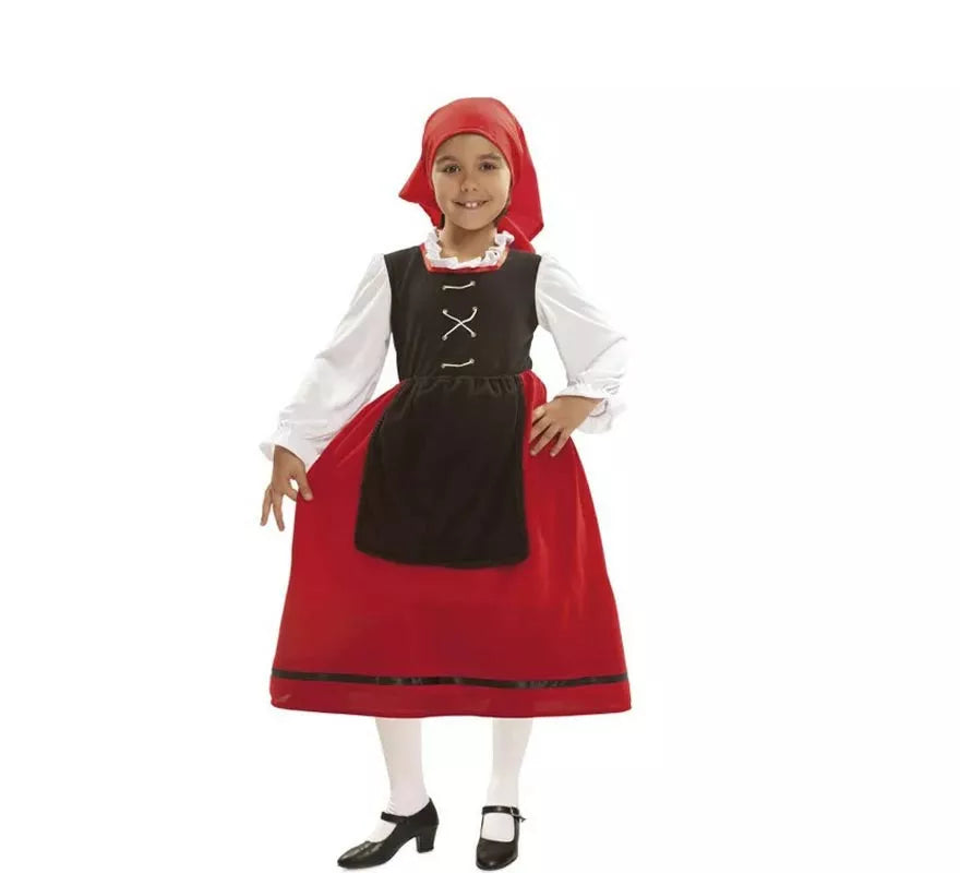 Translation missing: pt-PT.Disfraz de Aldeana o Pastora para Niña