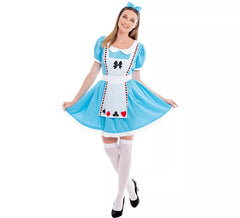 Fato de Alice no País das Maravilhas para mulher