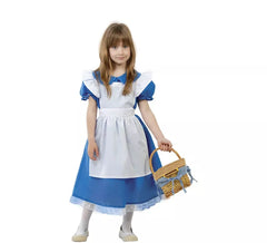 Fato de Alice no País das Maravilhas para rapariga