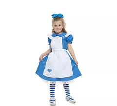 Fato de Alice no País das Maravilhas para rapariga