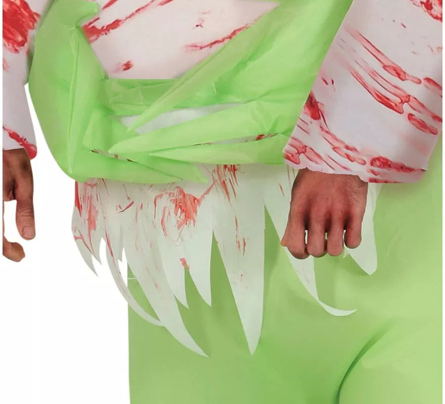 Translation missing: pt-PT.Disfraz de Alien verde hinchable o inflable para hombre