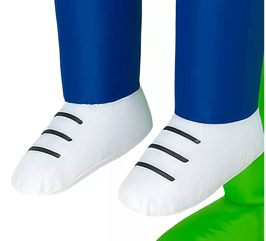 Translation missing: pt-PT.Disfraz de Alíen verde Hinchable para hombre