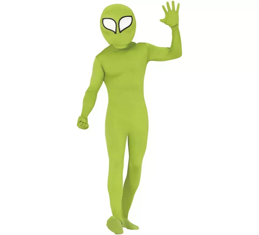 Translation missing: pt-PT.Disfraz de Alien verde para hombre