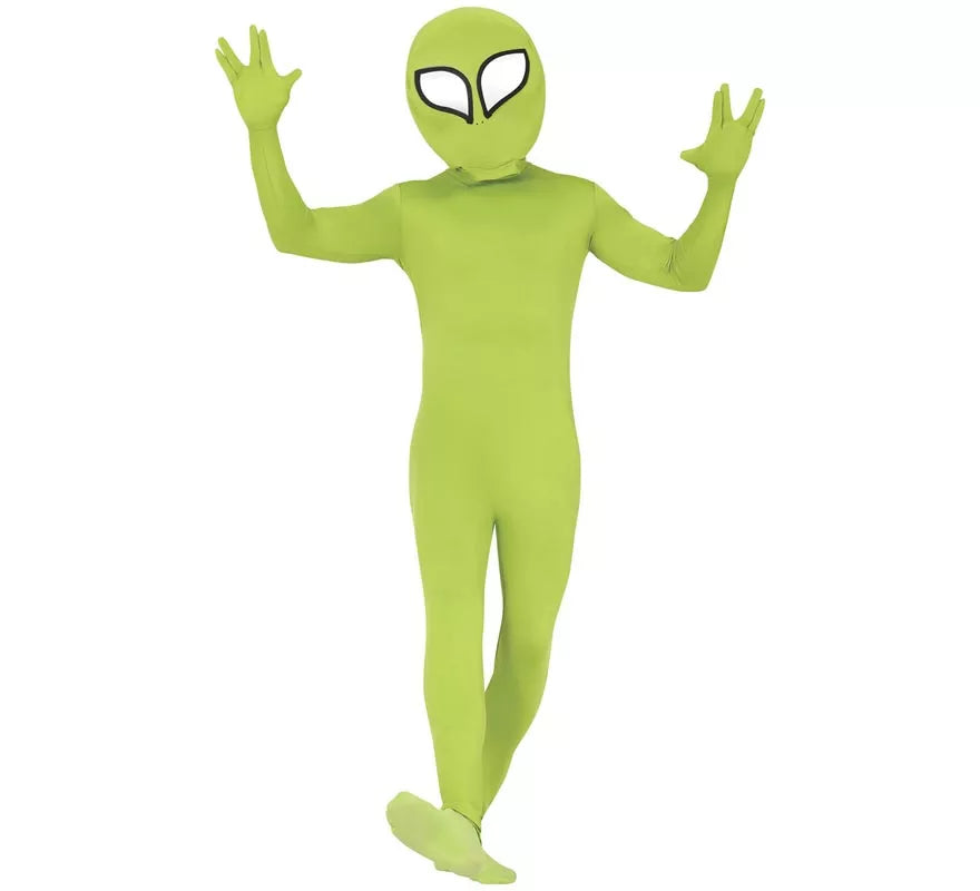 Translation missing: pt-PT.Disfraz de Alien verde para hombre